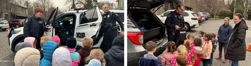 Visit from Police Officer Zamonski